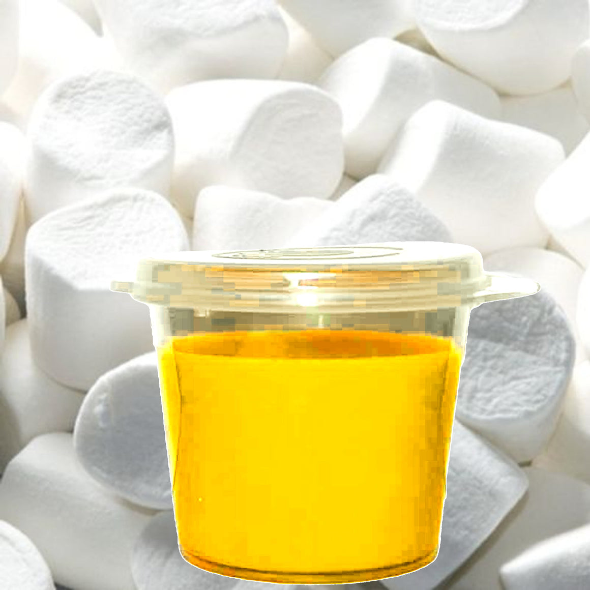 Vanilla Marshmallows Soy Candle Melt Shot Pots – Plant-Based, Vegan, Cruelty-Free, Hand-Poured