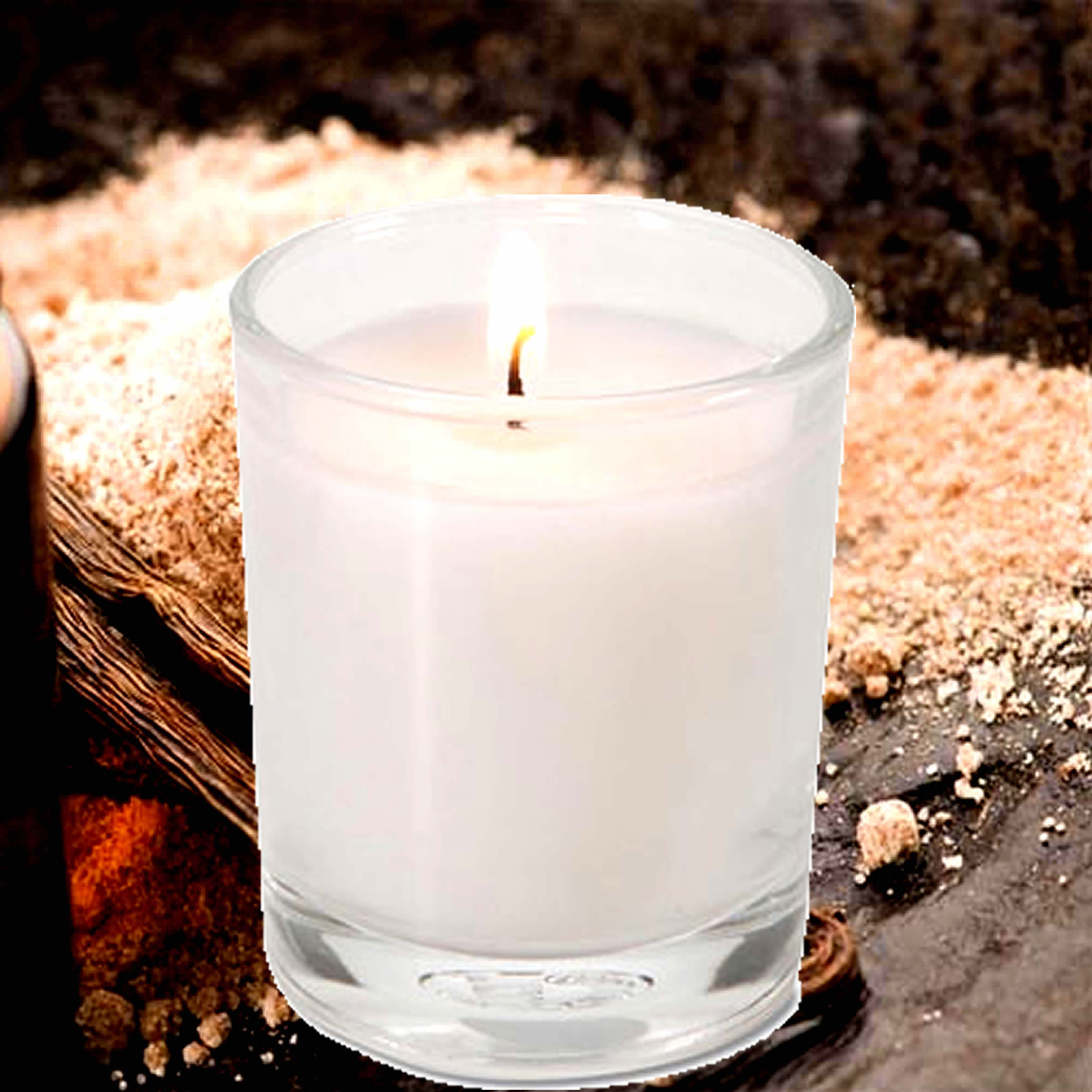 Vanilla Oud Eco Soy Votive Candles – Clean Burn, Plant-Based, Vegan & Pet Safe