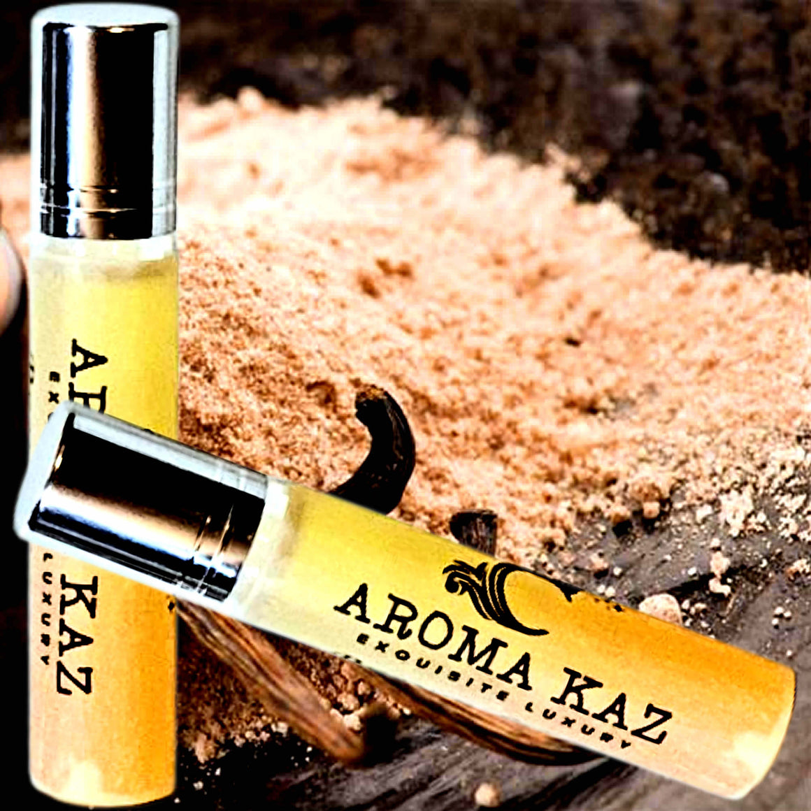 Vanilla Oud Roll-On Fragrance Plant-Based Vegan Cruelty Free