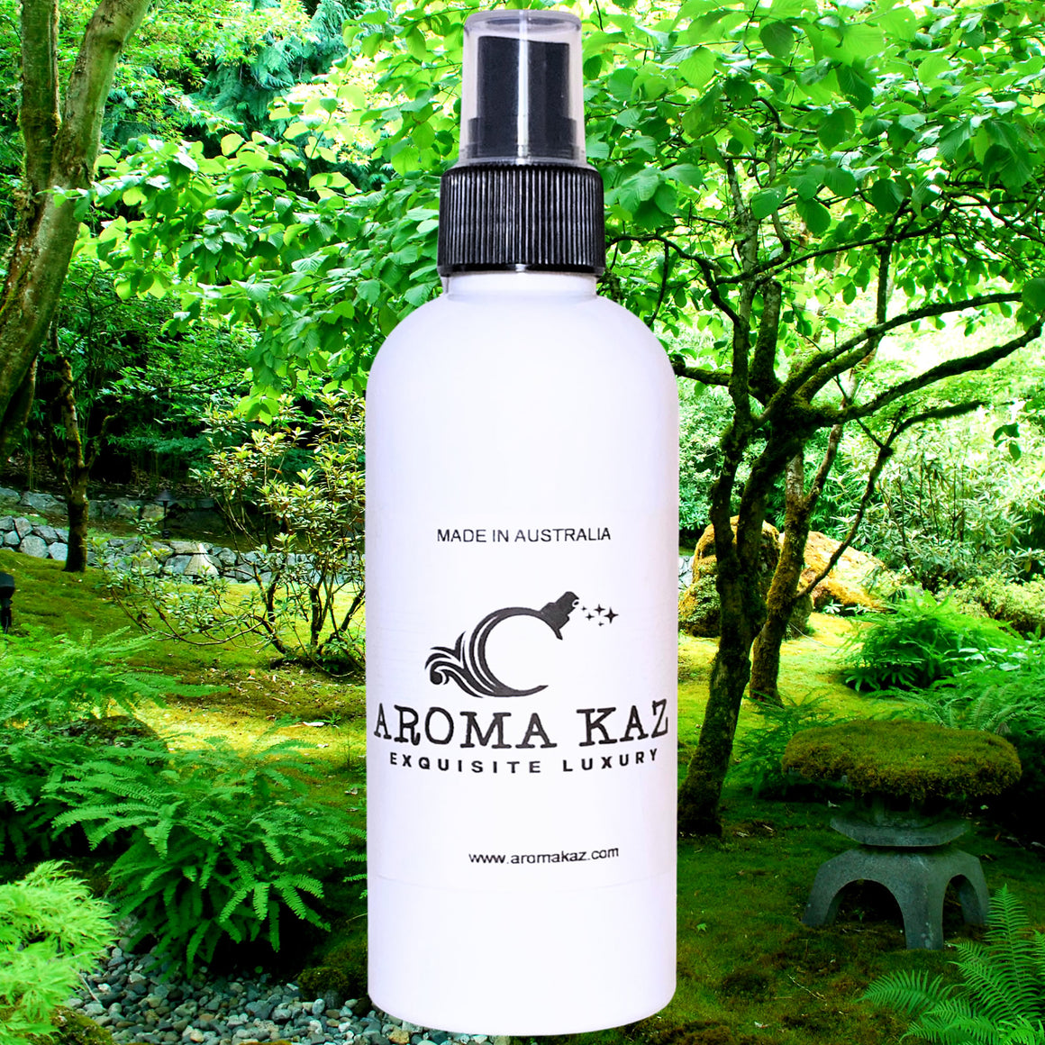 Velvet Moss Car Air Freshener Spray Deodoriser – eco-friendly, vegan, cruelty-free handmade featuring soft earthy moss and warm velvet-like undertones, handmade in Australia.