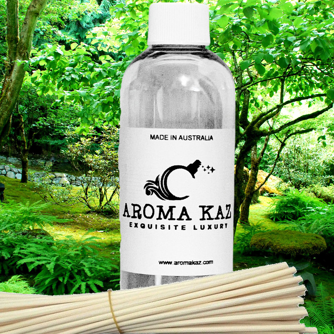 Velvet Moss Diffuser Fragrance Oil with Reeds – Vegan Cruelty-Free Home Aroma