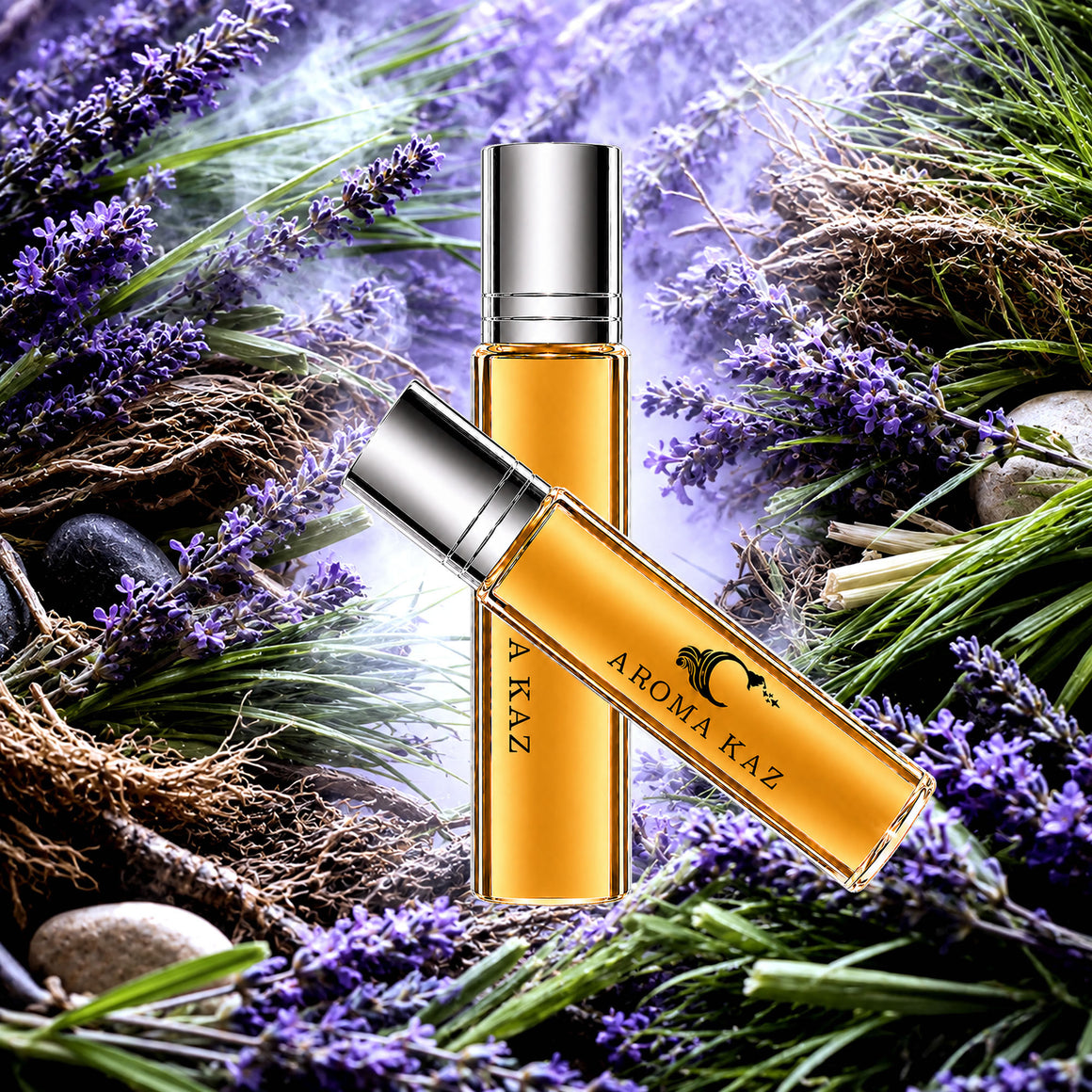 Vetiver & Lavender Fragrance Oil Roll-On