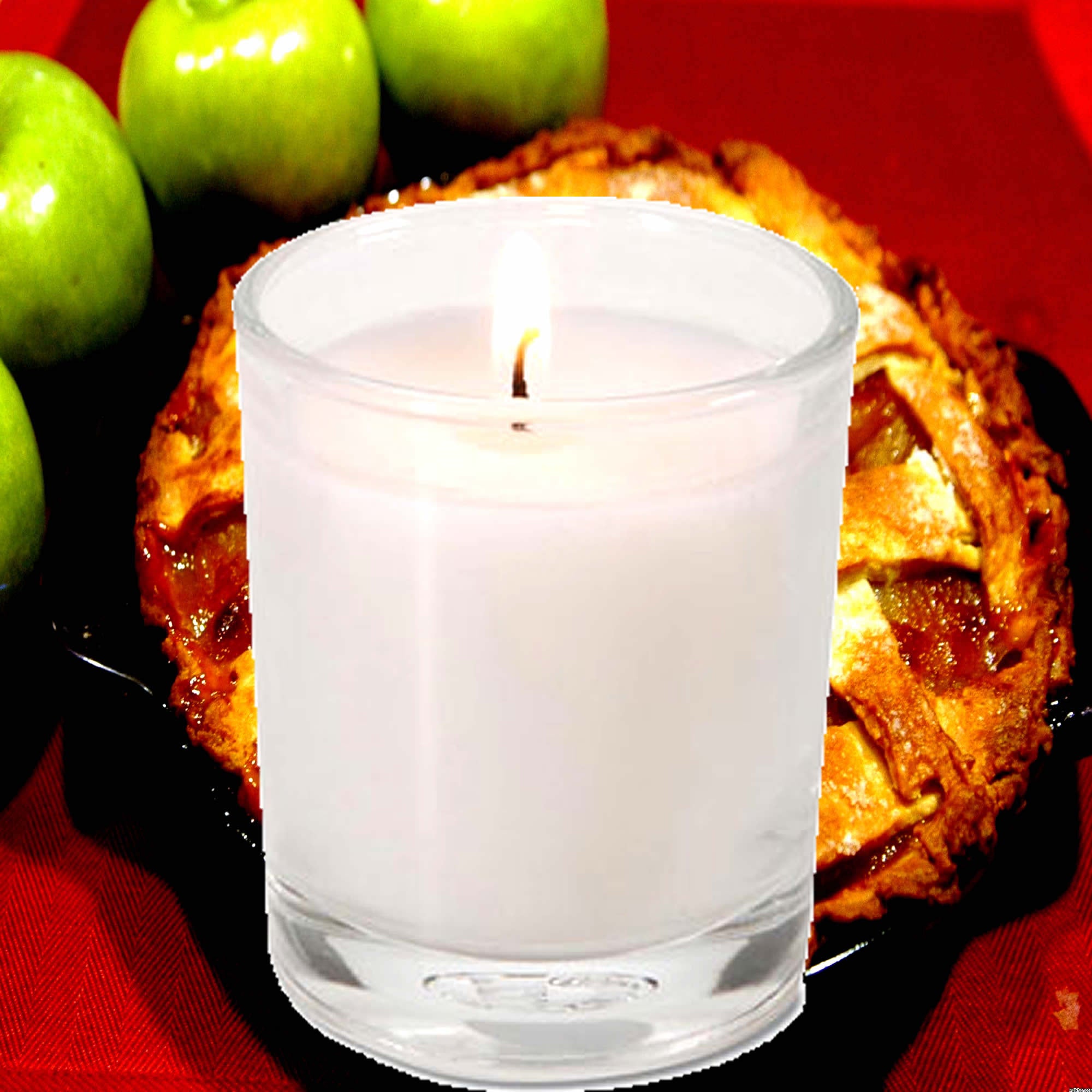 Warm Apple Pie Eco Soy Votive Candles – Clean Burn, Plant-Based, Vegan & Pet Safe