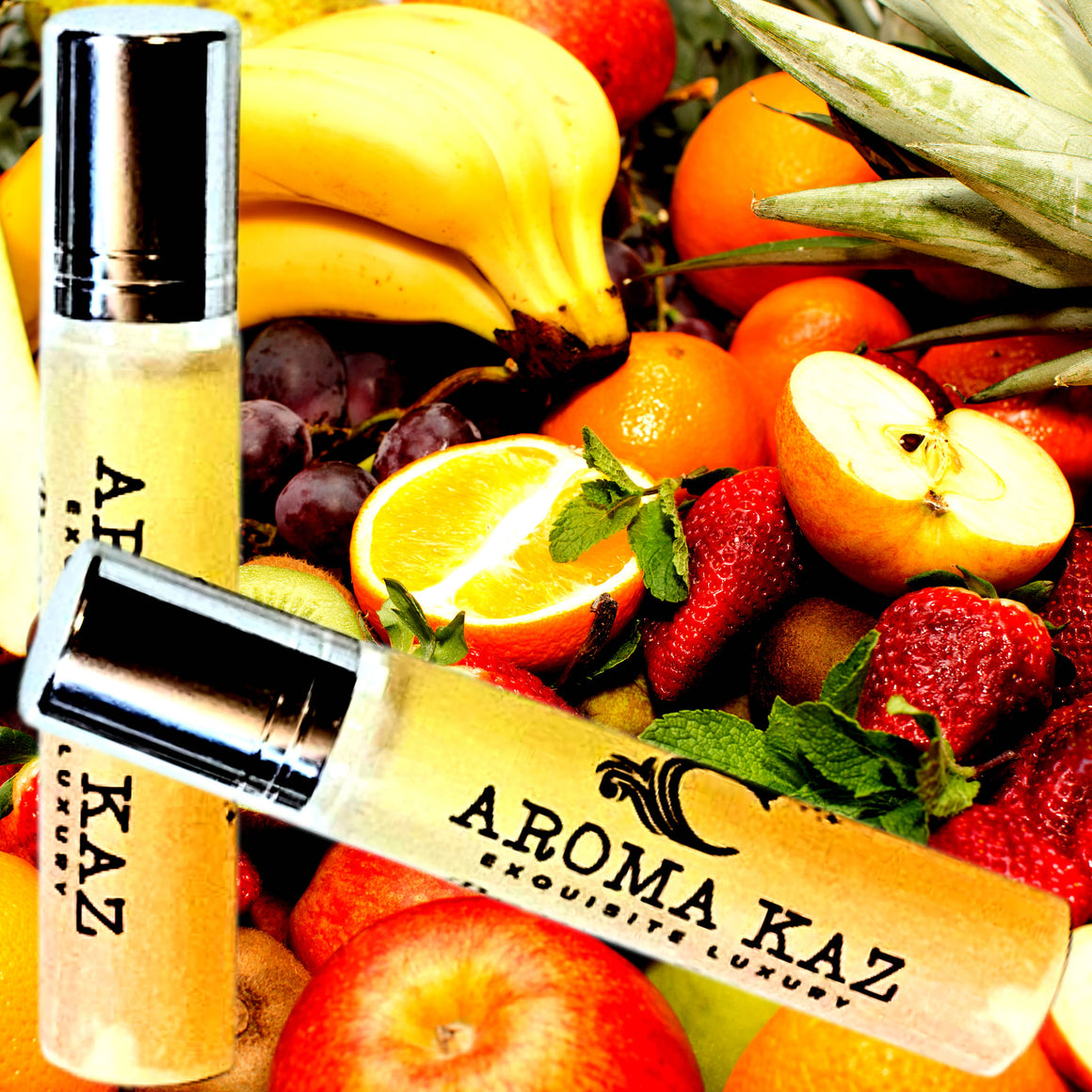 White Floral Nectarines Fragrance Roll On – vegan, cruelty-free perfume roll on featuring soft white florals and ripe nectarine sweetness, handmade in Australia.