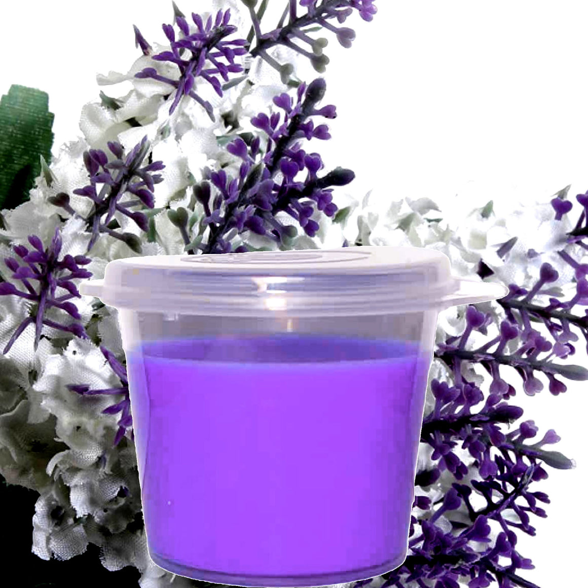 White Lilac & Lavender eco soy wax melts – vegan, cruelty-free featuring fresh lilac blooms and floral lavender, handmade in Australia.