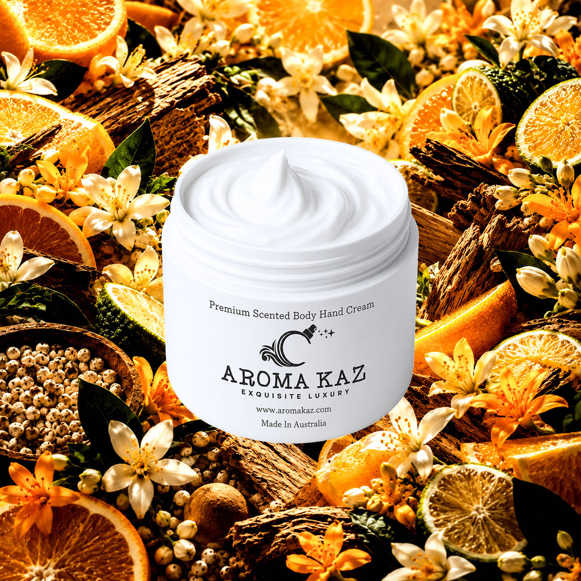White Pepper Orange Blossoms Body & Hand Cream