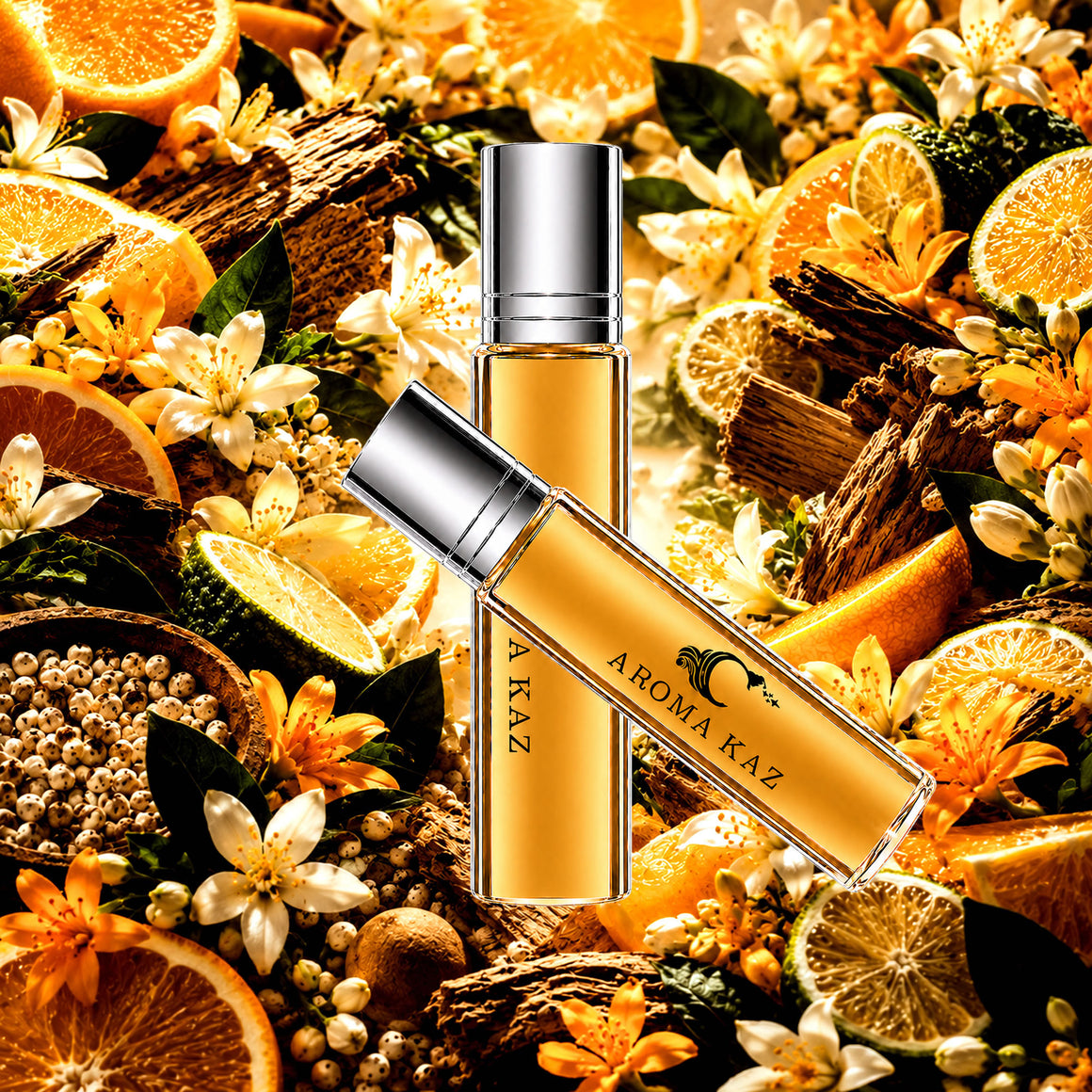 White Pepper Orange Blossoms Fragrance Oil Roll-On
