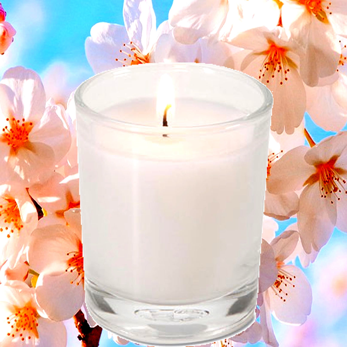 White Pepper Orange Blossom Eco Soy Votive Candles – Clean Burn, Plant-Based, Vegan & Pet Safe