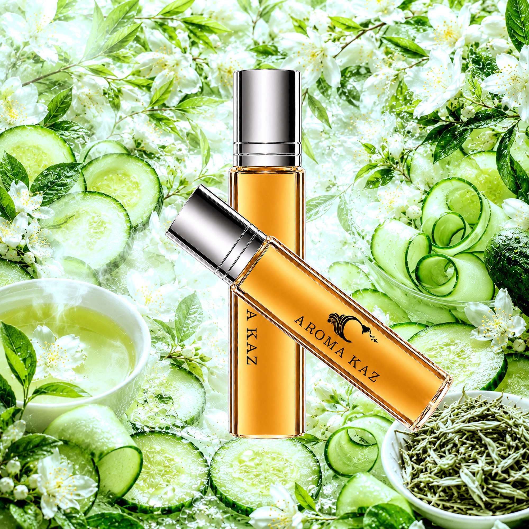 White Tea & Cucumber Fragrance Oil Roll-On