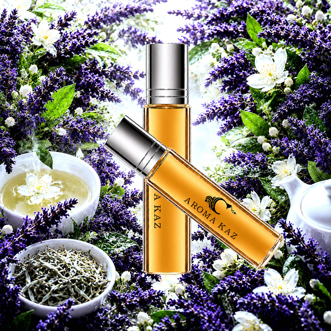 White Tea & Lavender Fragrance Oil Roll-On