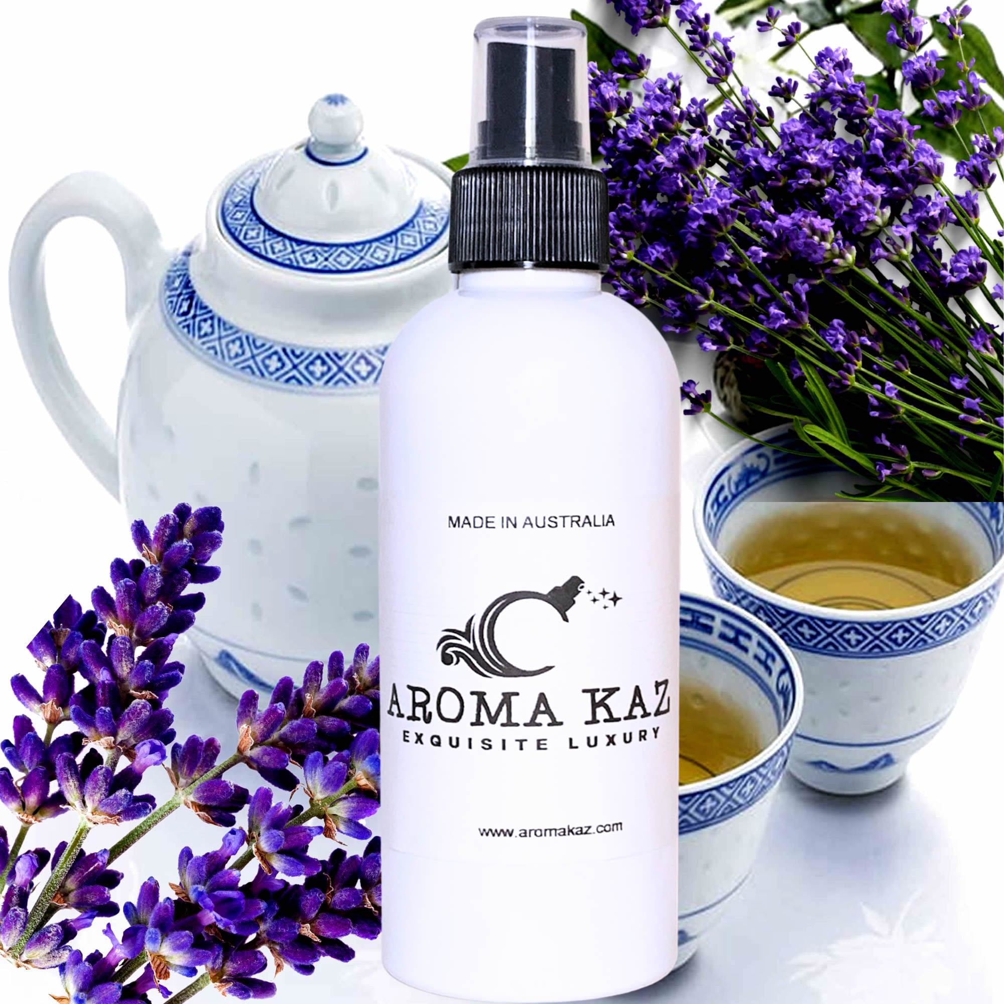 White Tea & Lavender Room/Linen Spray Plant-Based Vegan Cruelty-Free Pet Safe
