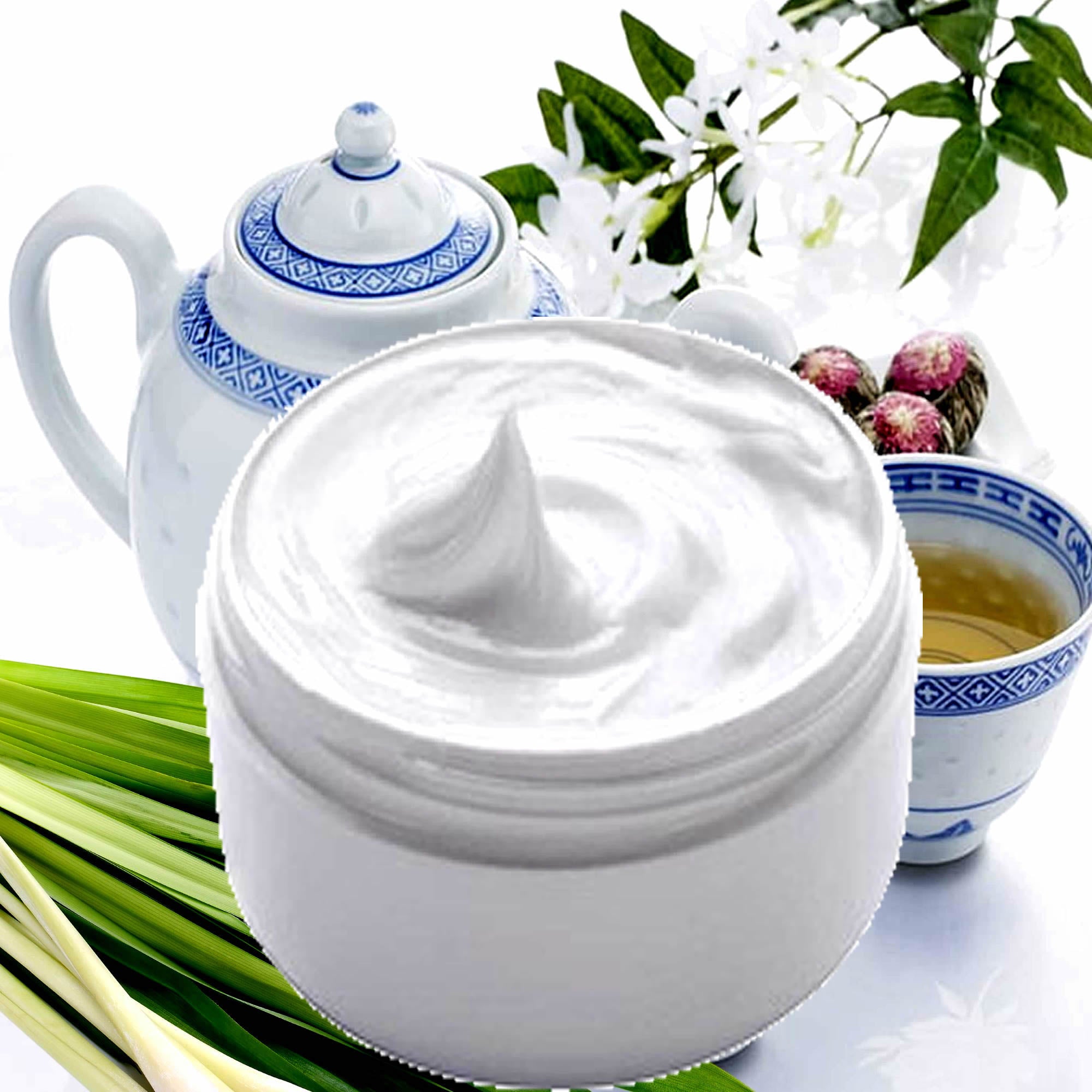 White Tea & Lemongrass Body & Hand Cream Vegan Cruelty-Free Moisturiser