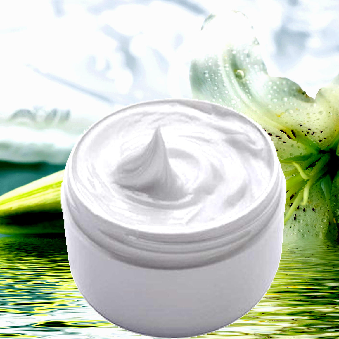 White Floral Nectarines Hydrating vegan body and hand cream moisturizer. Handmade in Australia, cruelty free, long-lasting fragrance, perfect for all skin types and ideal as a gift for men or women.
