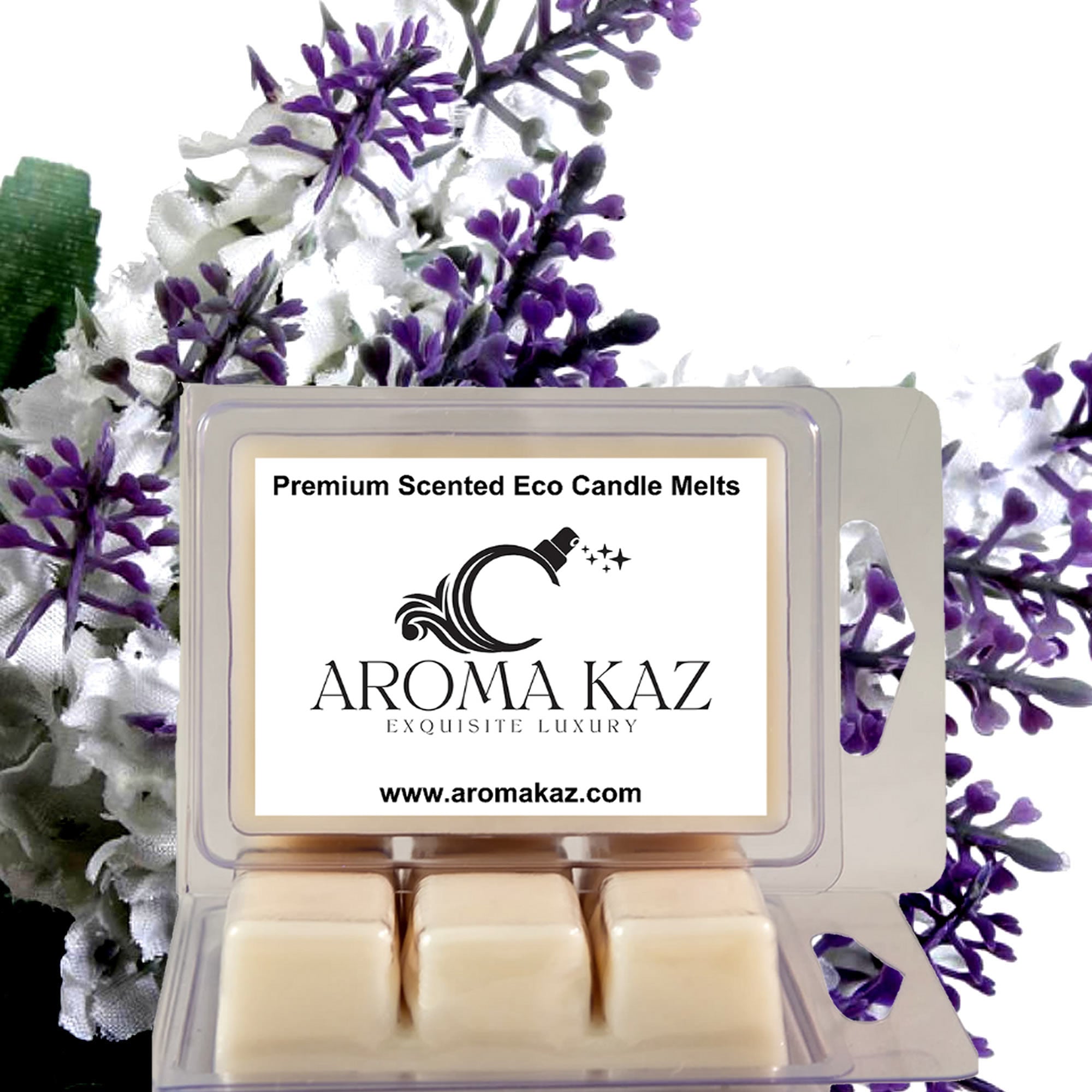 White Lilac & Lavender Soy Wax Melts – Hand-Poured, Plant-Based & Vegan