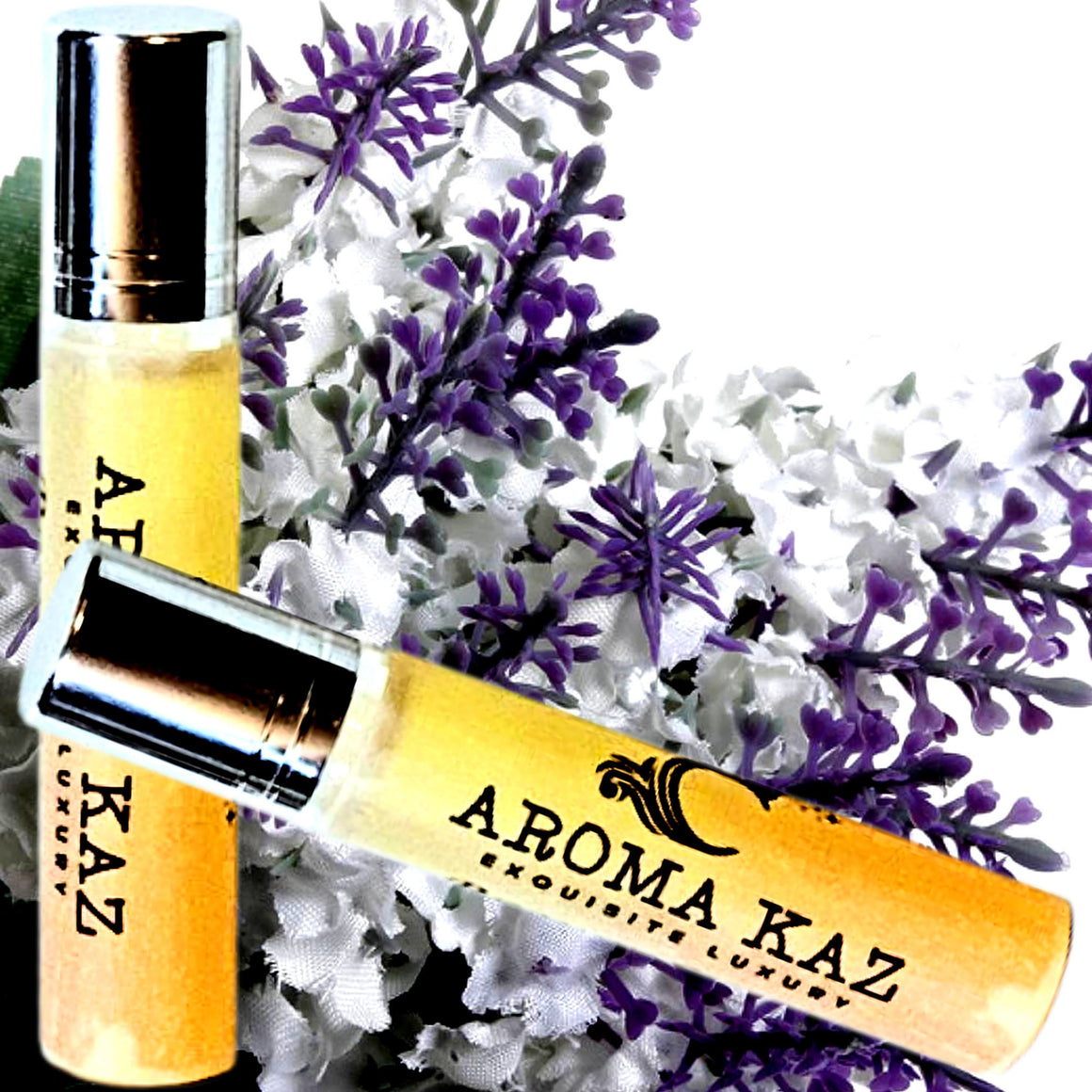 White Lilac & Lavender Roll-On Perfume Plant-Based Vegan Cruelty Free