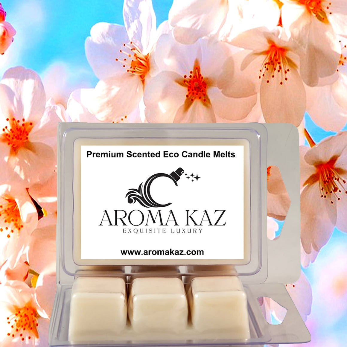 White Pepper Orange Blossoms Soy Wax Melts – Hand-Poured, Plant-Based & Vegan