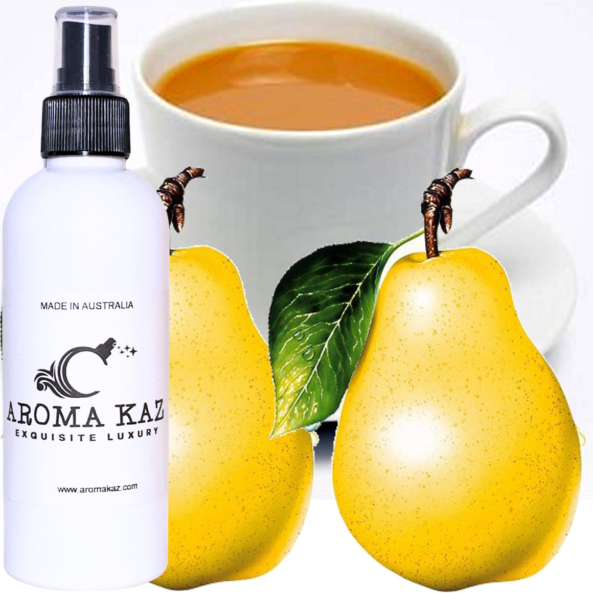 White Tea & French Pears Room Linen Spray Air Freshener Deodorizer