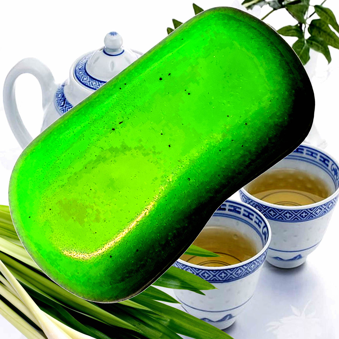 White Tea & Lemongrass Vegan Soap Bars Plant-Based Cruelty-Free Handcrafted