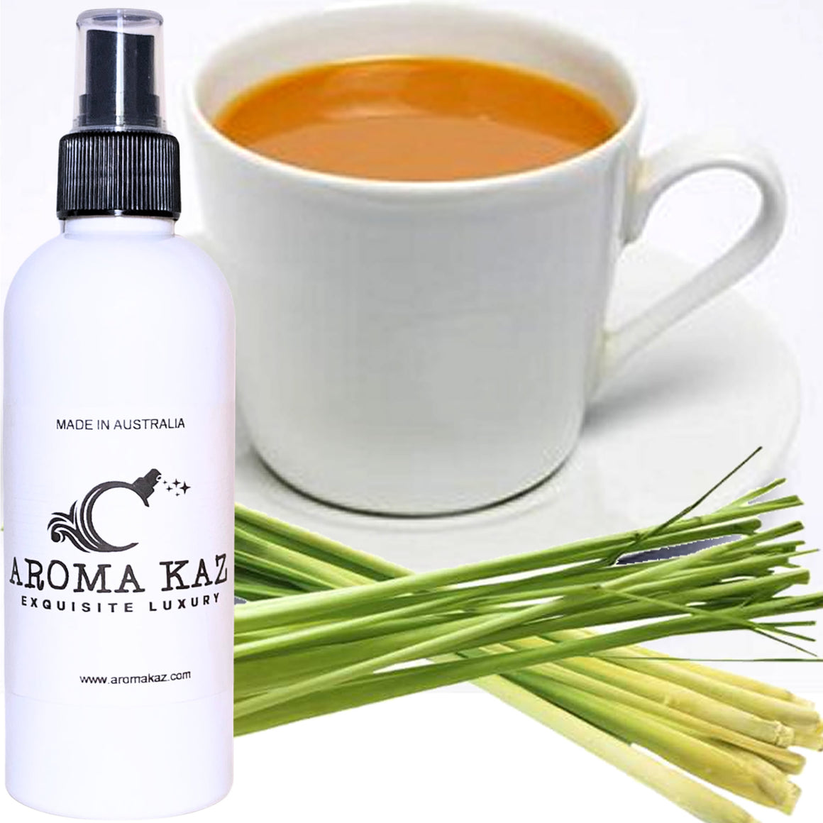 White Tea & Lemongrass Room Linen Spray Air Freshener Deodorizer