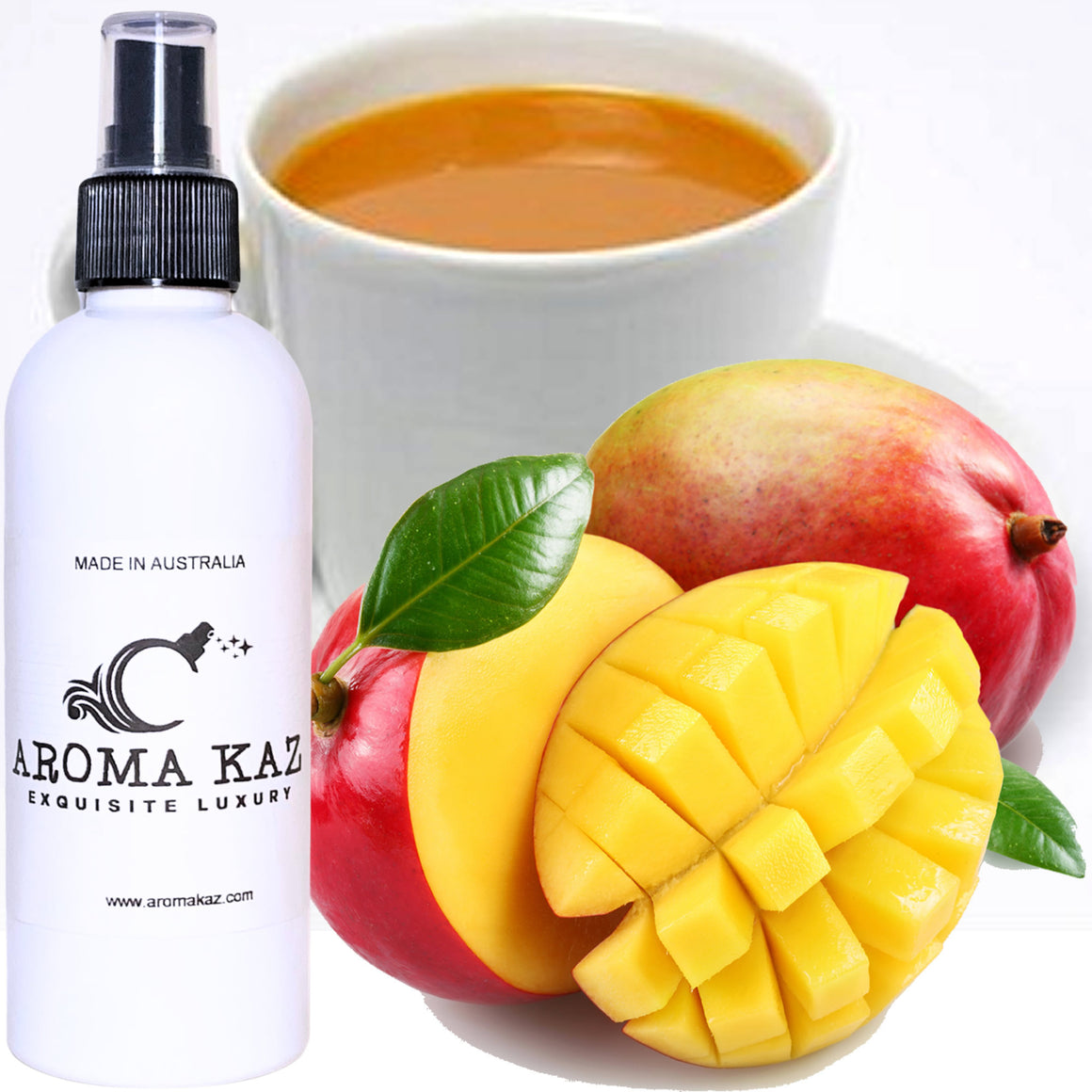 White Tea & Mango Room Linen Spray Air Freshener Deodorizer