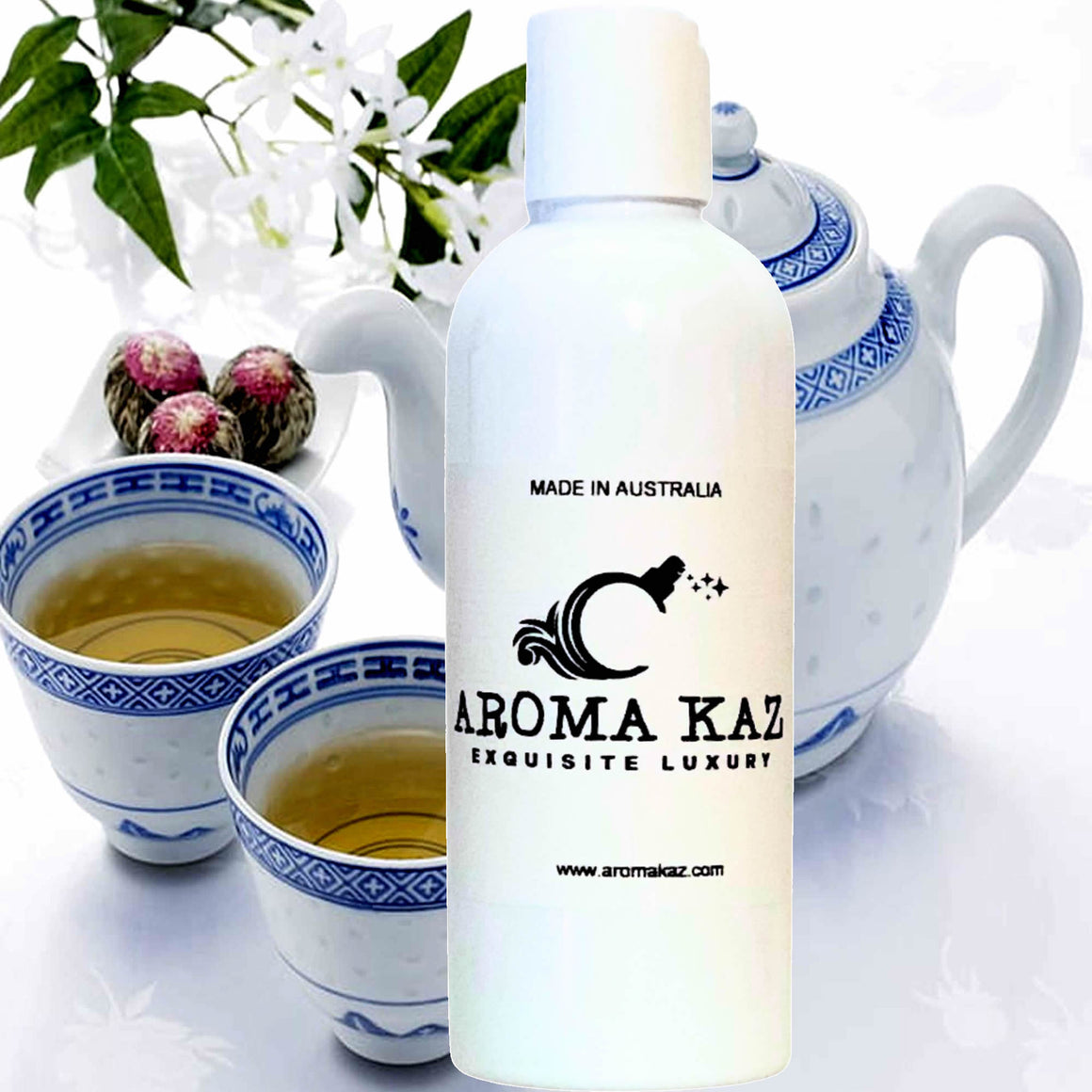 White Tea Body Wash/Shower Gel/Bubble Bath Plant Based Vegan Cruelty Free