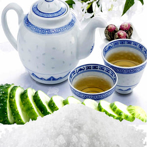White Tea & Cucumber Bath Salts/Bath Soak/Bath Crystals