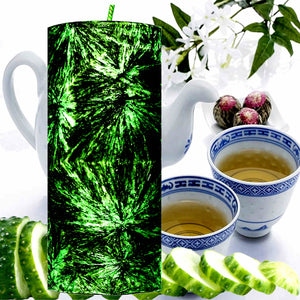 White Tea & Cucumber Scented Palm Wax Pillar Candle – Vegan, Cruelty-Free, Made in Australia - Long-Lasting Fragrance – Perfect for Weddings, Birthdays, Christmas Gifts & All Occasions