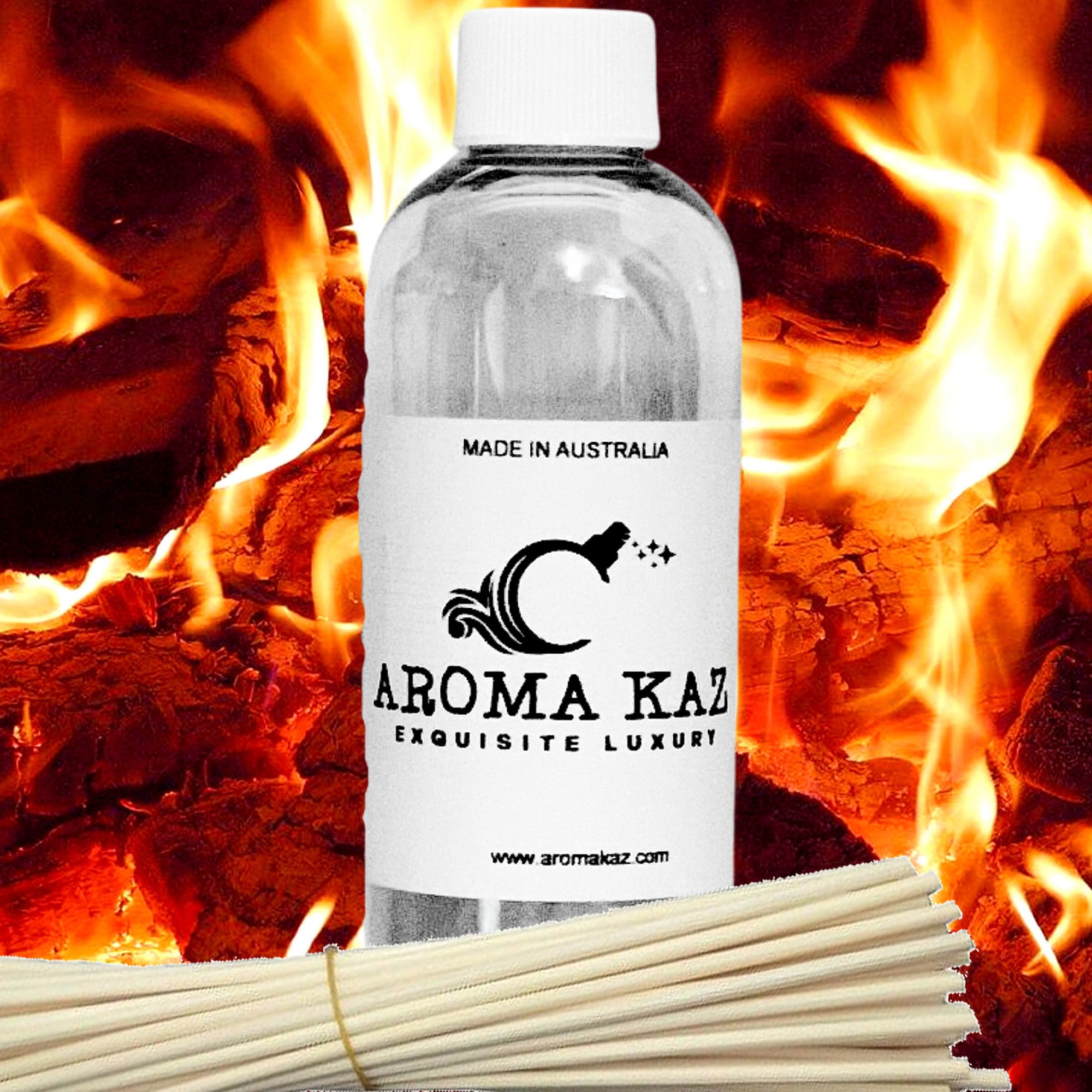 Wild Fire For Men Diffuser Fragrance Oil with Reeds – Vegan Cruelty-Free Home Aroma