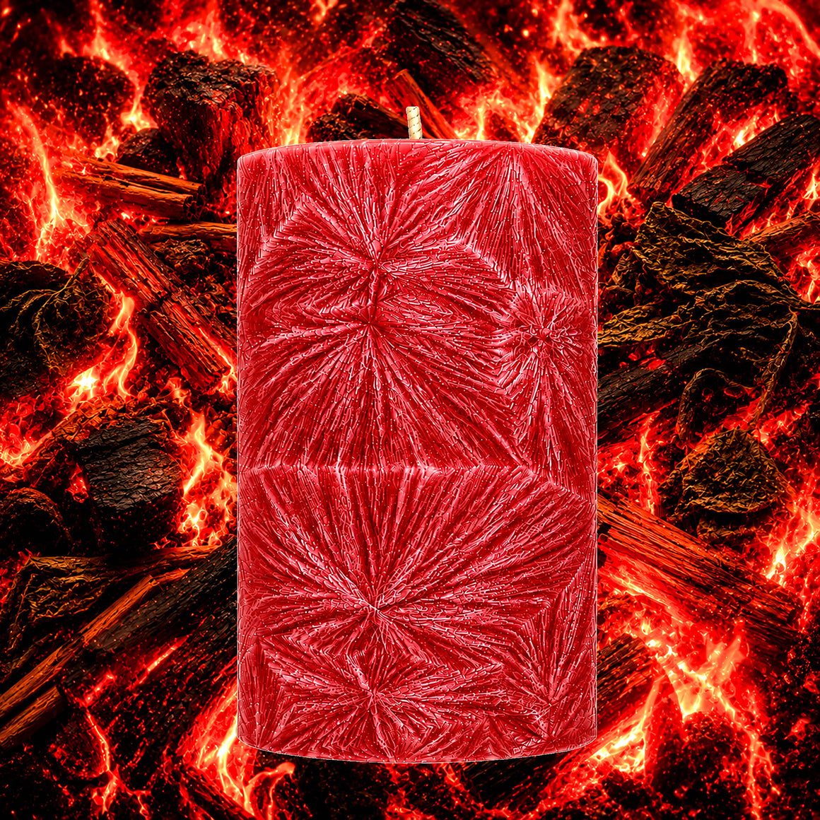 Wild Fire For Men Pillar Candle