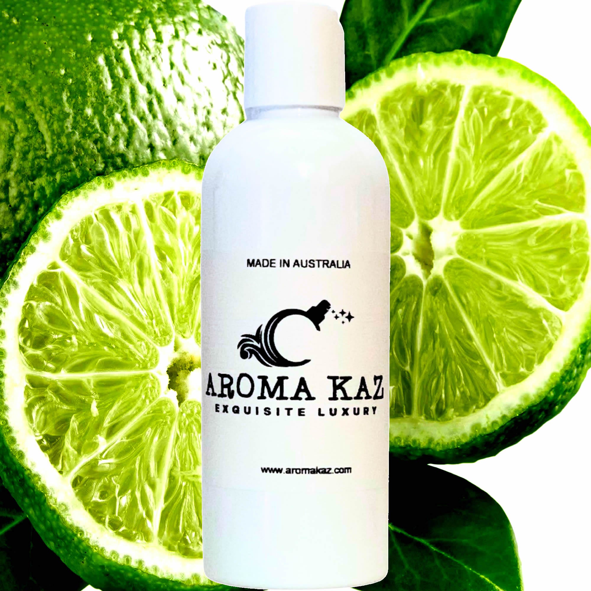 Wild Mint & Citrus Limes Body Massage Oil – vegan, cruelty-free, plant-based hydrating oil with fresh mint leaves and zesty citrus lime, handmade in Australia.