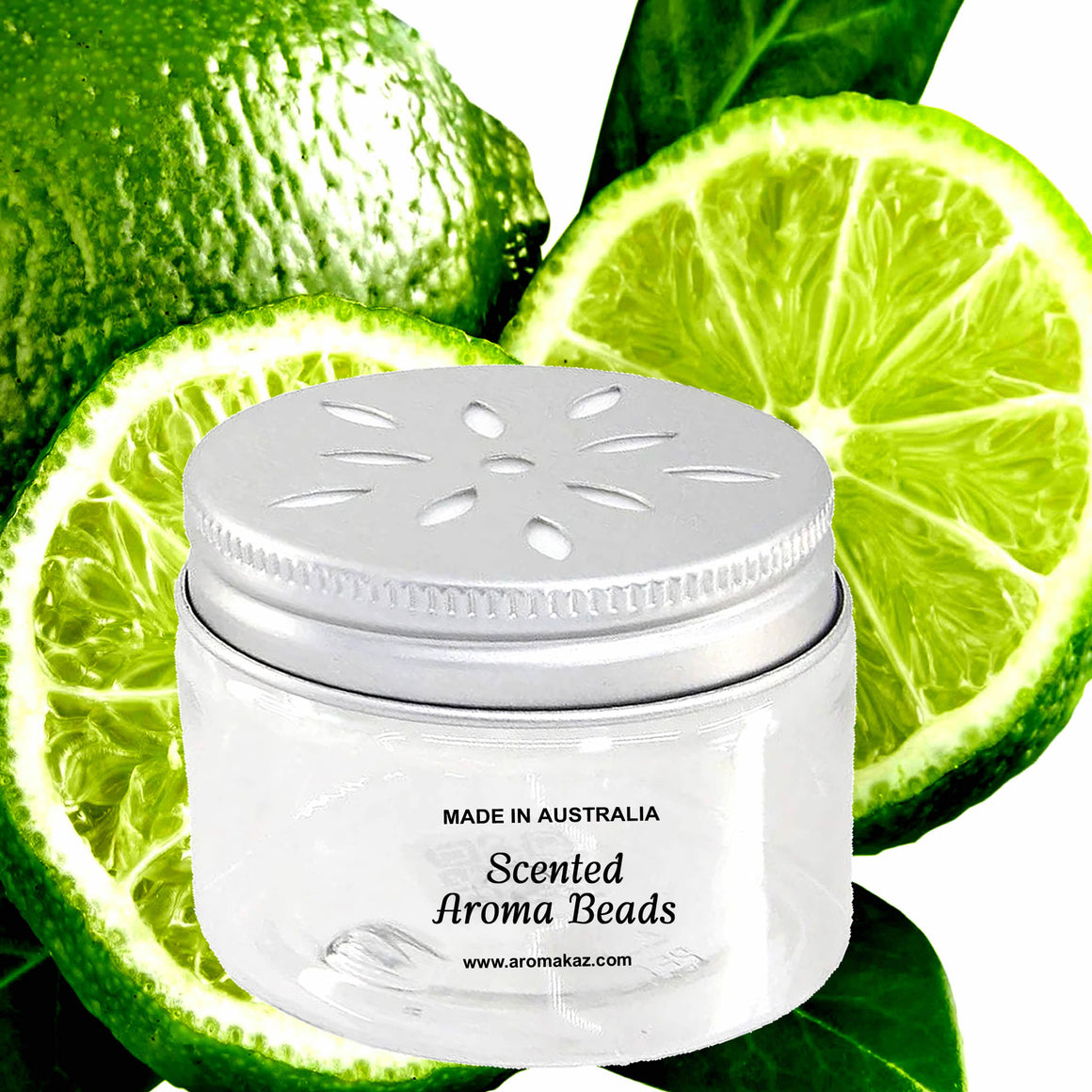 Wild Mint & Citrus Limes Air Freshener Aroma Beads - Room, Car, Pantry, Pet Areas, Linen