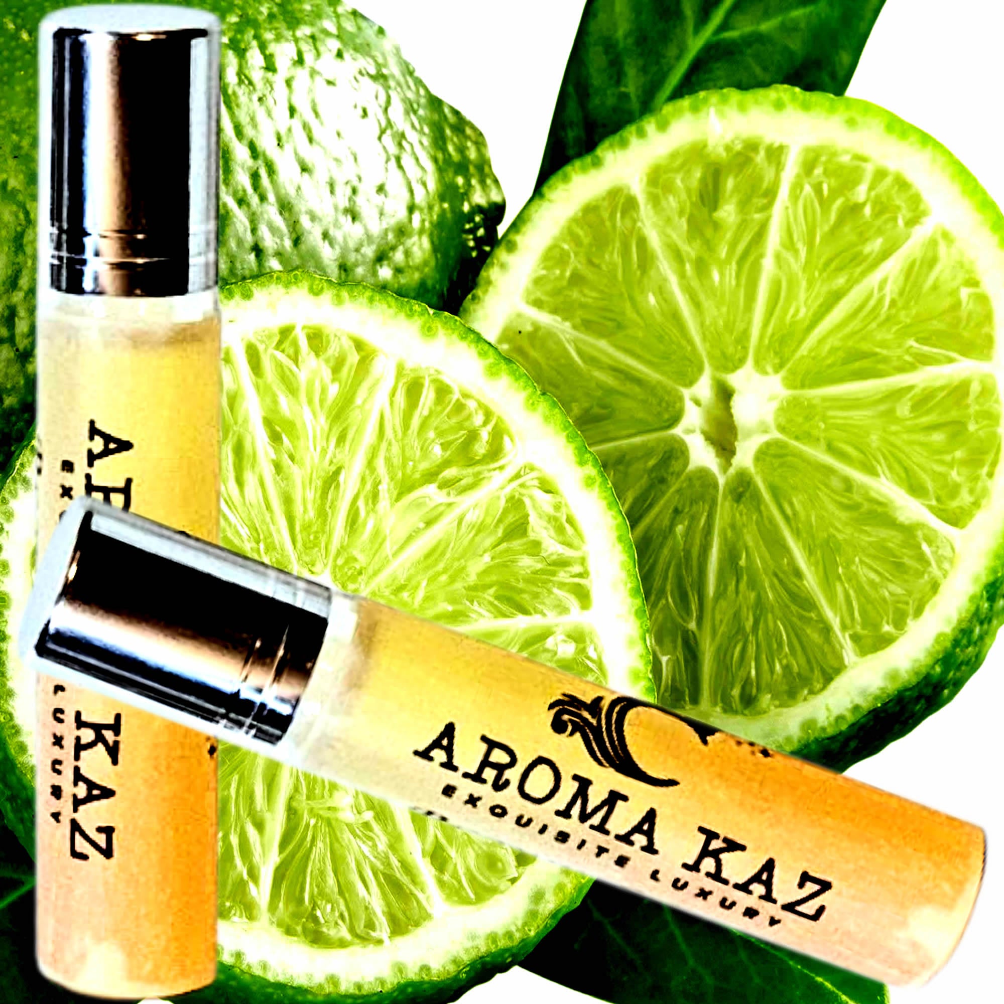 Wild Mint & Citrus Limes Roll-On Perfume Plant-Based Vegan Cruelty Free