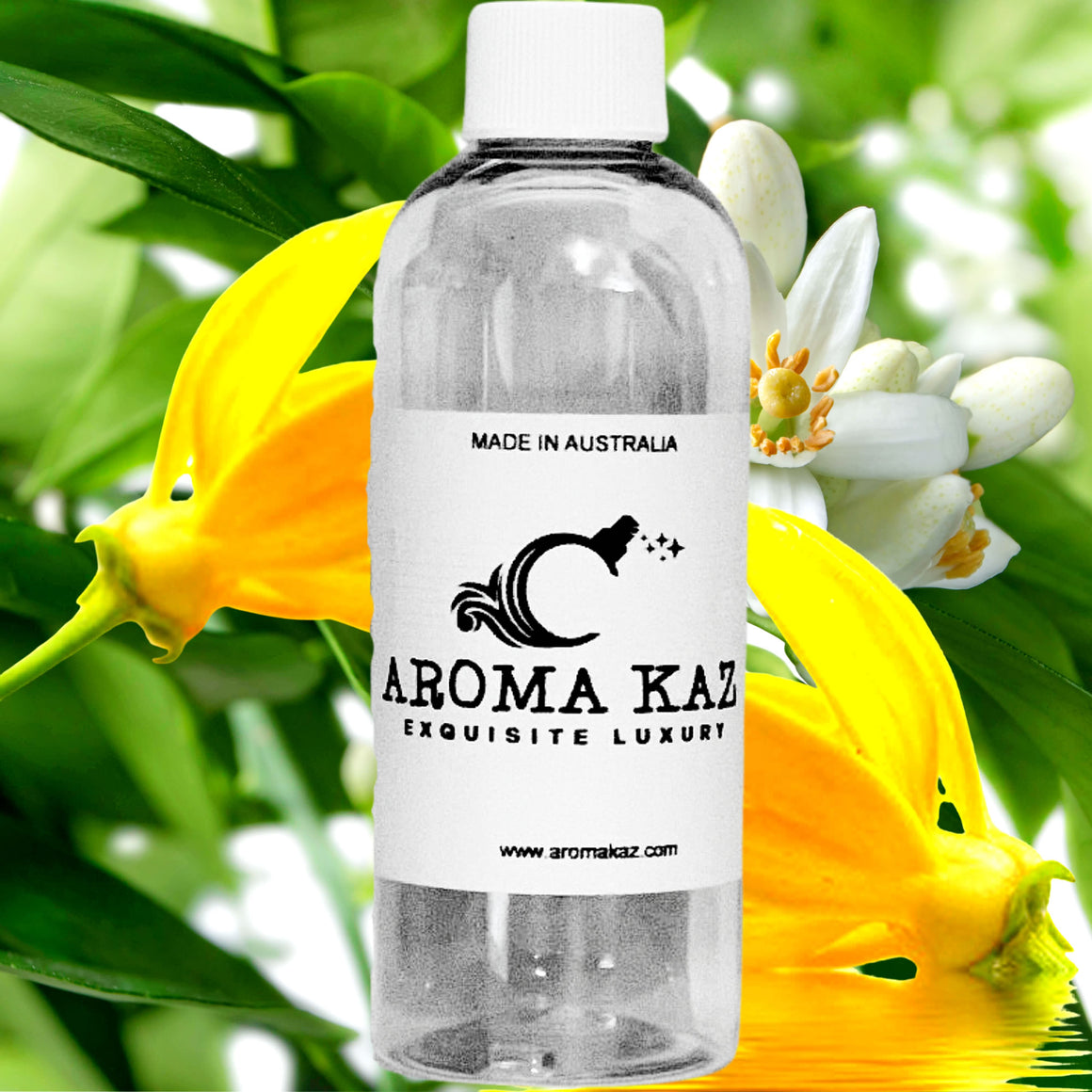 Ylang Ylang Neroli fragrance oil for candle making, soap making and perfume blending – vegan, cruelty-free featuring exotic ylang ylang and floral neroli blossoms, handmade in Australia.