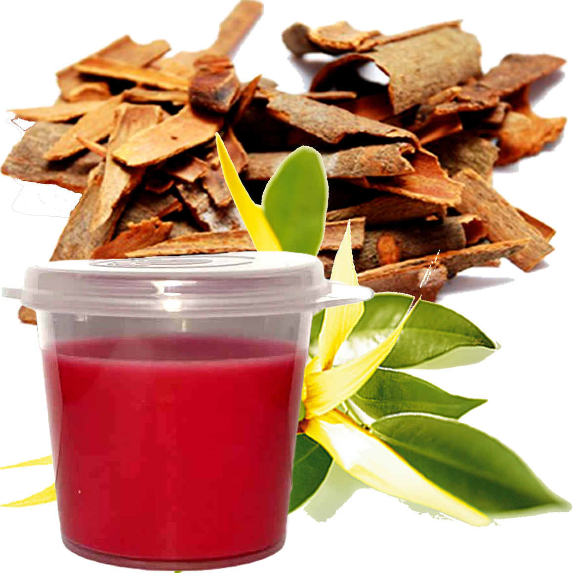 Ylang Ylang & Sandalwood Eco Soy Shot Pot Candle Melts