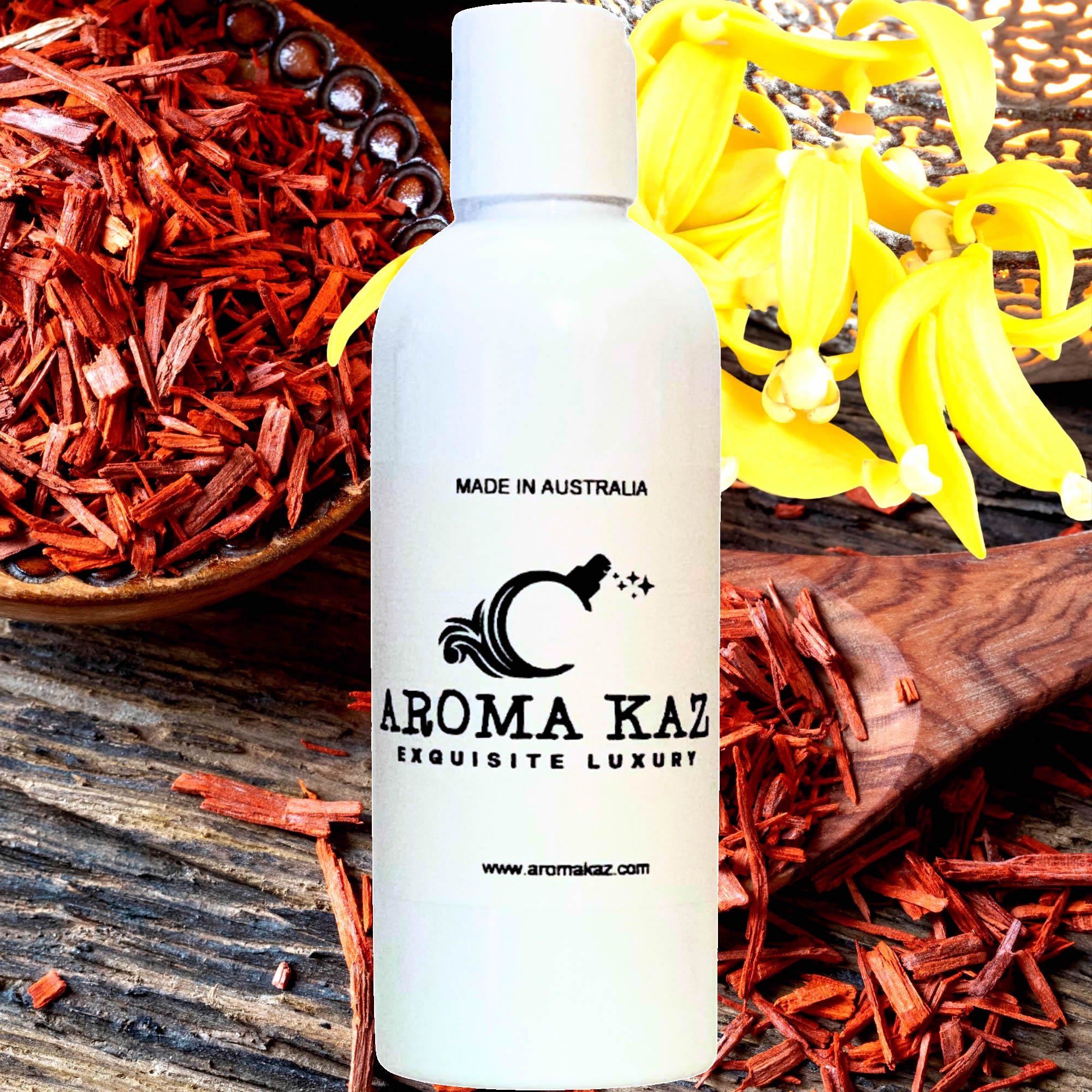 Ylang Ylang & Sandalwood Body Wash/Shower Gel/Bubble Bath Plant Based Vegan Cruelty Free