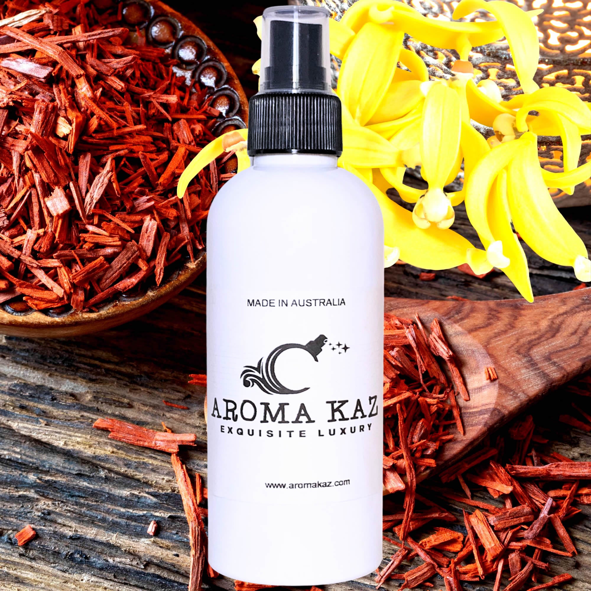 Ylang Ylang & Sandalwood Room/Linen Spray Plant-Based Vegan Cruelty-Free Pet Safe