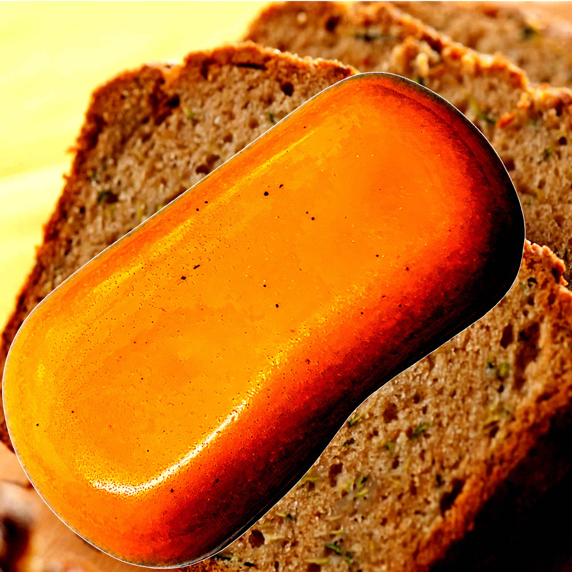 Zucchini Bread Soap Bars Plant Based – vegan, cruelty-free featuring warm spiced zucchini bread and sweet bakery notes, handmade in Australia.