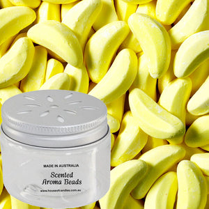 Banana Lollies Scented Aroma Beads Room/Car Air Freshener