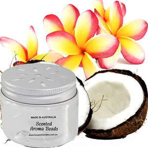 Coconut Frangipani Scented Aroma Beads Room/Car Air Freshener