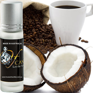 Coffee & Coconut Perfume Roll On Fragrance Oil
