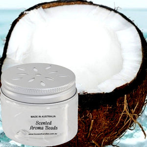 Fresh Coconut Scented Aroma Beads Room/Car Air Freshener