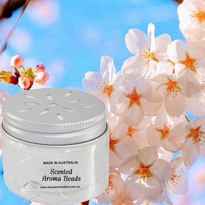 White Pepper Orange Blossoms Scented Aroma Beads Room/Car Air Freshener