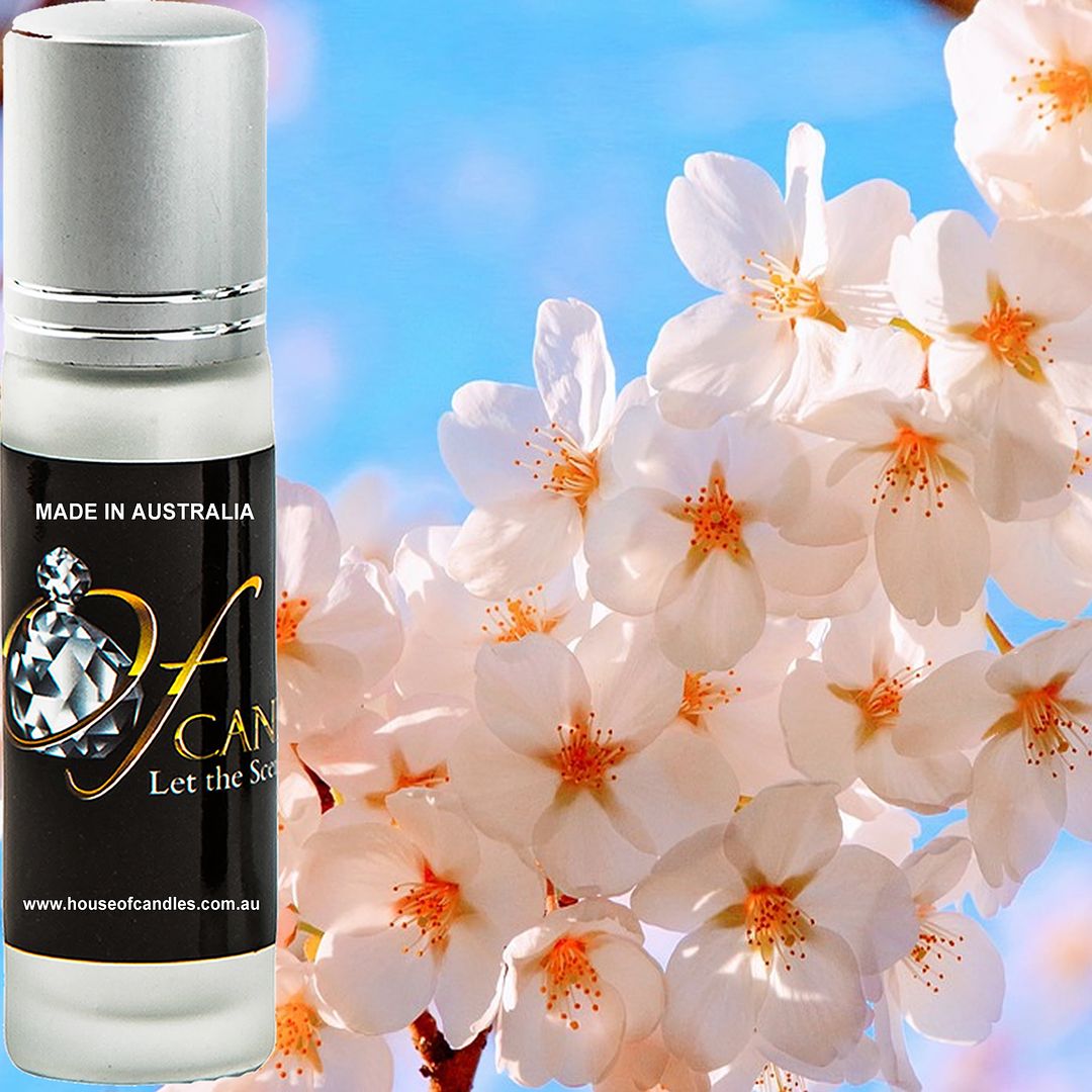 White Pepper Orange Blossoms Roll On Fragrance Perfume Oil Hand Poured