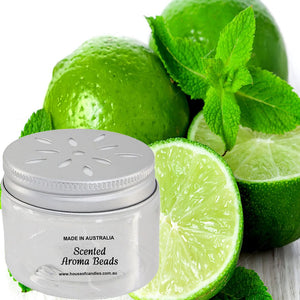 Wild Mint & Citrus Limes Scented Aroma Beads Room/Car Air Freshener
